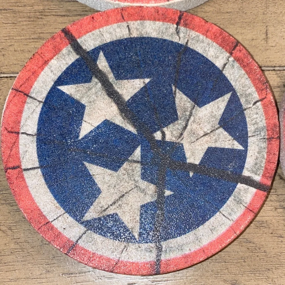 Thirstystone Patriotic Star Coasters